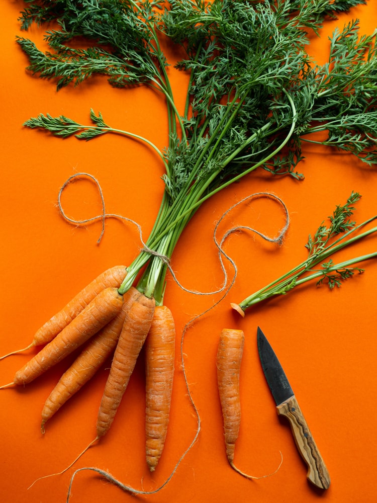 Cà-rốt cung cấp nhiều dinh dưỡng cho mắt.