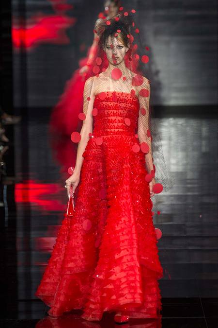 Bộ sưu tập Armani Prive Haute Couture Thu Đông 2014