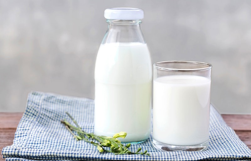 Sữa tươi giúp trị bỏng hiệu quả