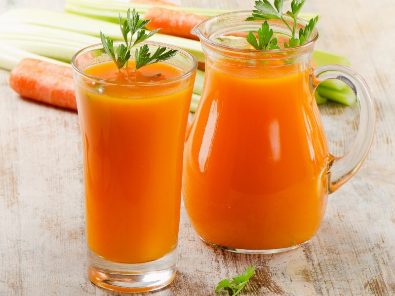Giảm mỡ hiệu quả với nước ép cà rốt