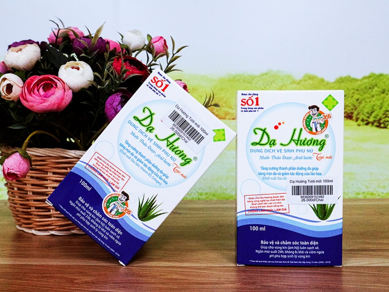 Dạ Hương là sản phẩm hỗ trợ làm sạch và sáng vùng kín được ưa chuộng ở Việt Nam
