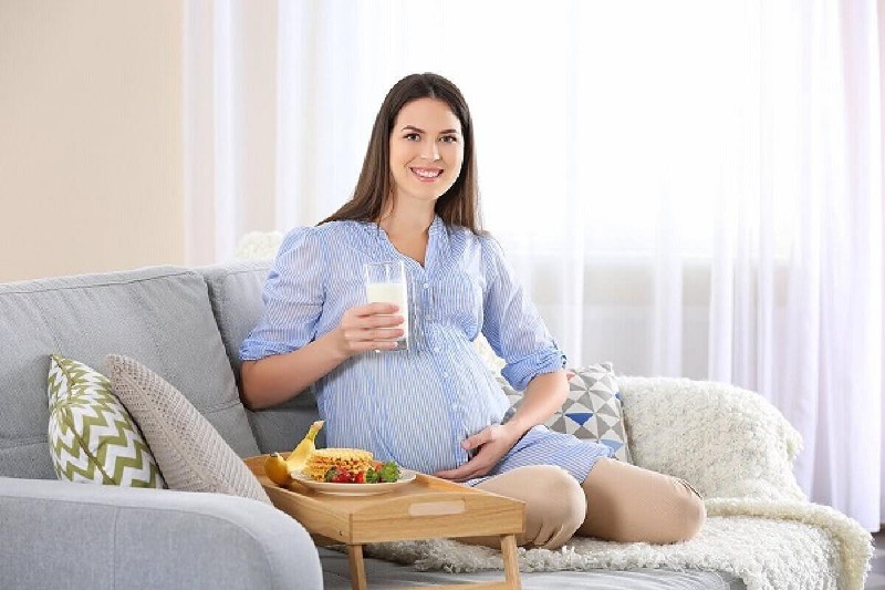 Sữa giúp các sụn mũi ở thai nhi phát triển tốt