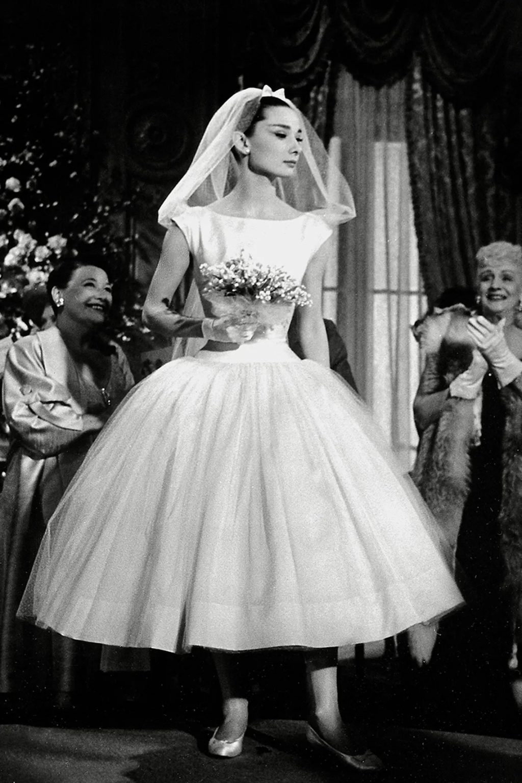 Audrey Hepburn mặc phong cách ballet trong phim Funny Face