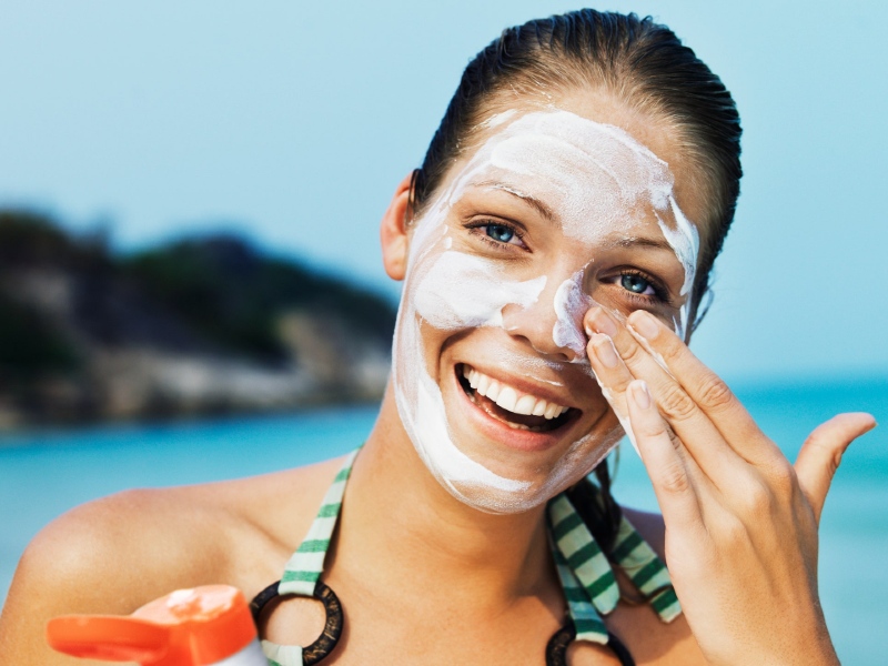 Sức khỏe làn da có thể được cải thiện tối đa nhờ sử dụng kem chống nắng hằng ngày