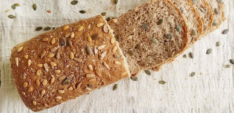 Ăn bánh sandwich hạt lanh giảm cân tốt cho tiêu hóa