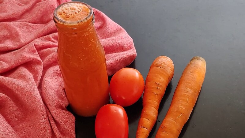 Mặt nạ cà rốt và cà chua giúp da chống lại lão hóa