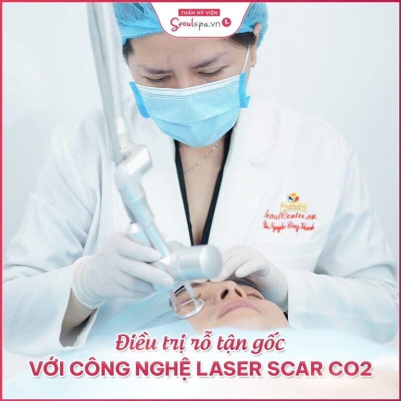 Điều trị sẹo rỗ tận gốc với công nghệ Laser Scar Co2