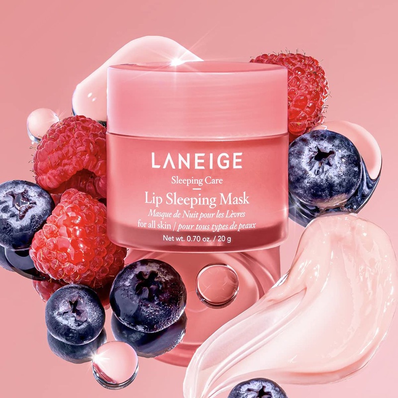 Laneige Lip Sleeping Mask đem lại hiệu quả dưỡng ẩm môi tuyệt vời