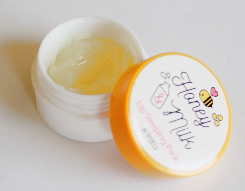 Honey & Milk Lip SLeeping Pack A’Pieu